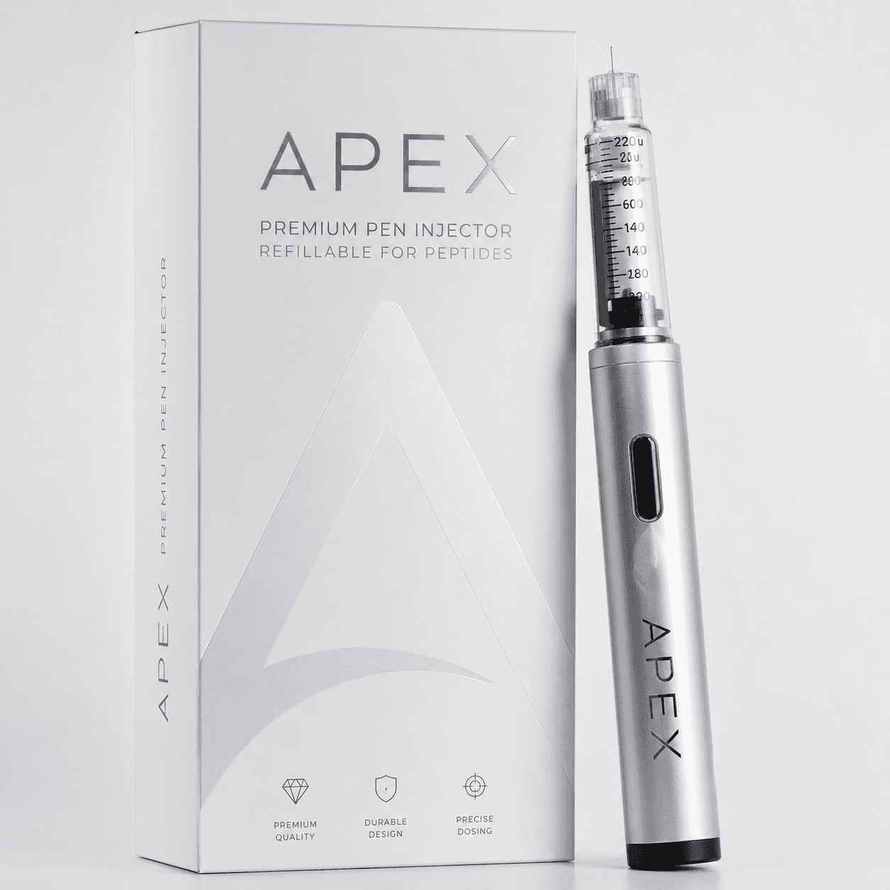 Peptides Pro premium pen injector accessory packaging